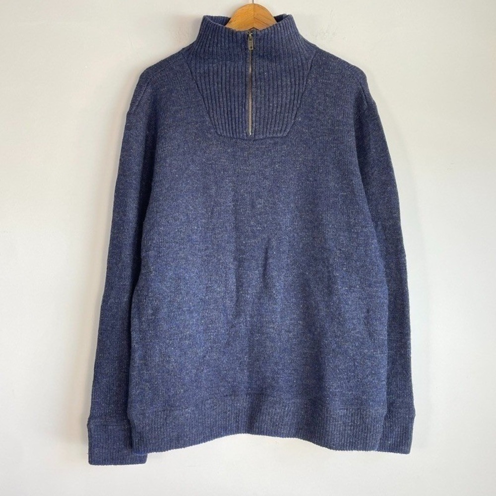 IrelandsEye Mens Wool Knit Sweater Large Fisherman Heritage Preppy‎ Irish Knit